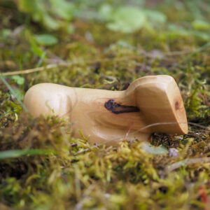 Ochse stilisiert aus Olivenholz